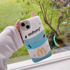 Protective Apple iPhone Back Cover - Mc Flurry Designer SIlicon Case for iPhone 15 Pro