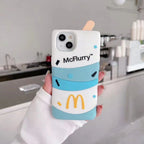 Protective Apple iPhone Back Cover - Mc Flurry Designer Silicon Case for iPhone 14 Pro Max - Style 2