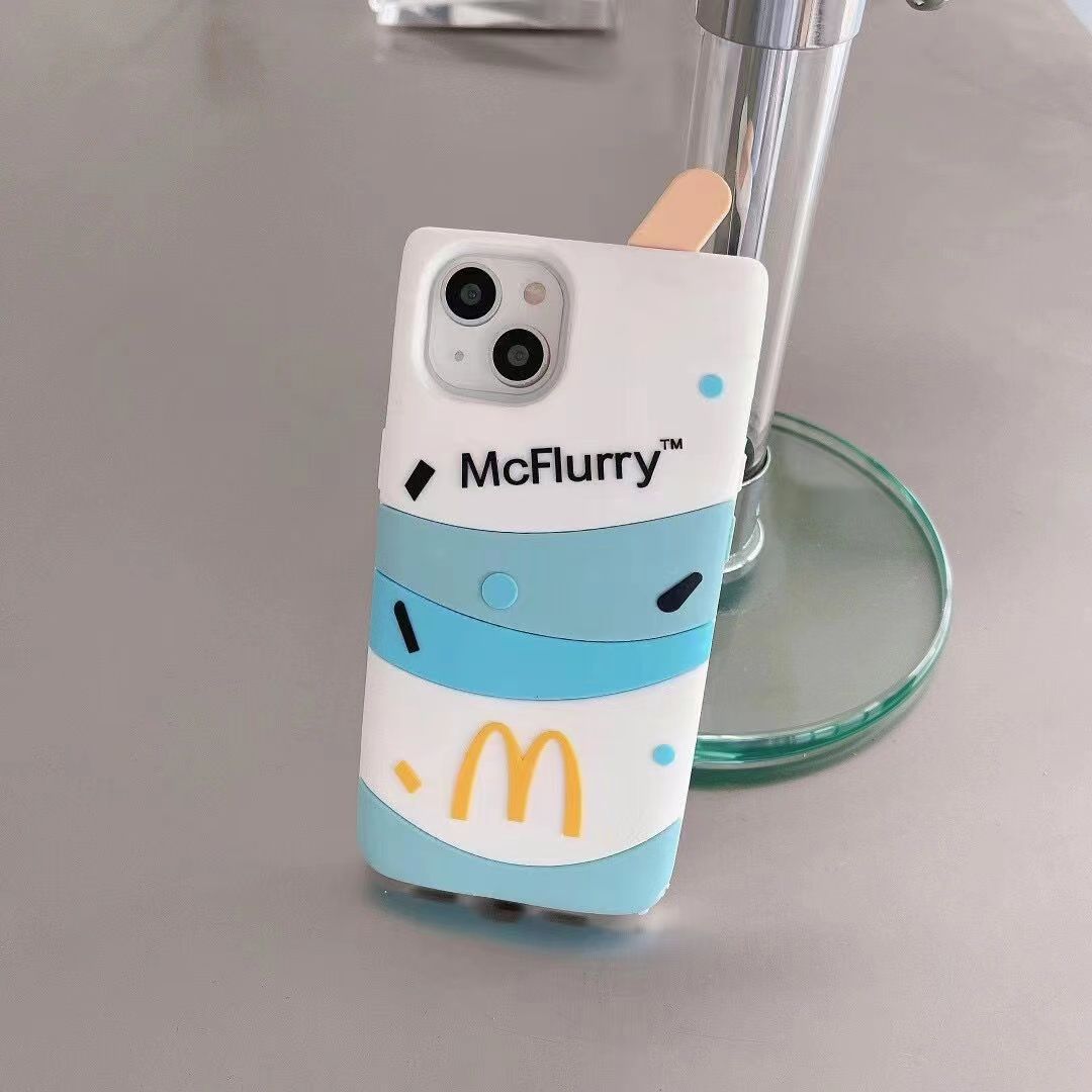Mc Flurry Designer SIlicon Case for iPhone 15 Pro Max