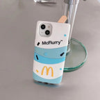 Protective Apple iPhone Back Cover - Mc Flurry Designer SIlicon Case for iPhone 15 Pro - Style 3