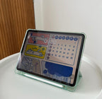 Light Green PU Leather Finish Foldable Flip Case for iPad 10.9(Air4 & Air 5)/ Pro 11 inches Mobile Case by CoverMeUp - Style 6