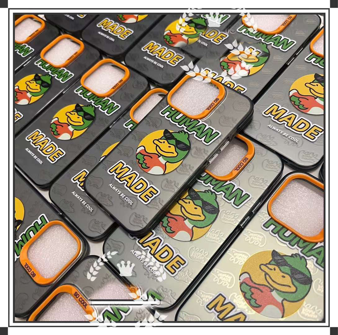 HUMAN MADE  Designer Silicon Case for iPhone 14 Pro