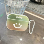 Smiling  Silver Chrome Designer Silicon Case for Airpods Pro/Pro 2 Mobile Case by CoverMeUp - Style 4