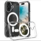 Protective Apple iPhone Back Cover - Transparent Magsafe Case for iPhone 16