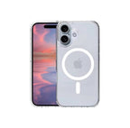 Protective Apple iPhone Back Cover - Transparent Magsafe Case for iPhone 16 - Style 5