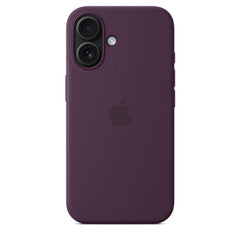 Logo Silicon Case for iPhone 16 Plus (Plum)