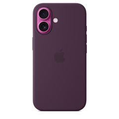 Logo Silicon Case for iPhone 16 Plus (Plum)