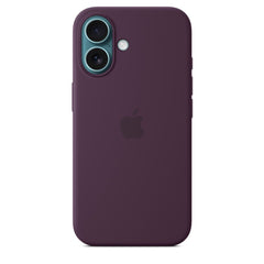 Logo Silicon Case for iPhone 16 Plus (Plum)