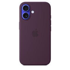 Logo Silicon Case for iPhone 16 Plus (Plum)