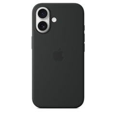 Logo Silicon Case for iPhone 16 Plus (Black)