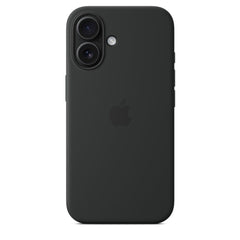 Logo Silicon Case for iPhone 16 Plus (Black)