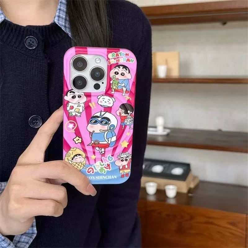 Cartoon Designer Silicon Case for iPhone 16 Pro