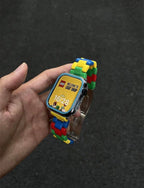 Colourful Poly Carbonate Apple iWatch Band for iWatch 44/45/46 & 49mm Mobile Case by CoverMeUp - Style 3
