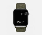 Military Green Sports Loop for iWatch 38/40 & 41mm (Watch Not Included)