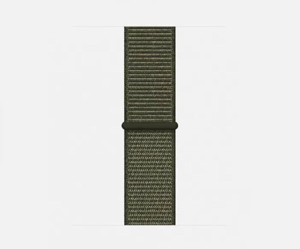 Military Green Sports Loop for iWatch 38/40 & 41mm (Watch Not Included)
