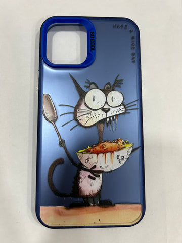 Funny Street Graffiti Cat case for iPhone Luxury shockproof back cover