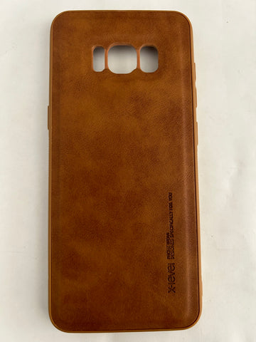 Leather Hard Case for Samsung Galaxy S8