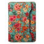 Floral Magsafe Wallet 2 Pockets (Green)