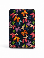 Butterfly Designer Magsafe Wallet 2 Pockets (Blue)