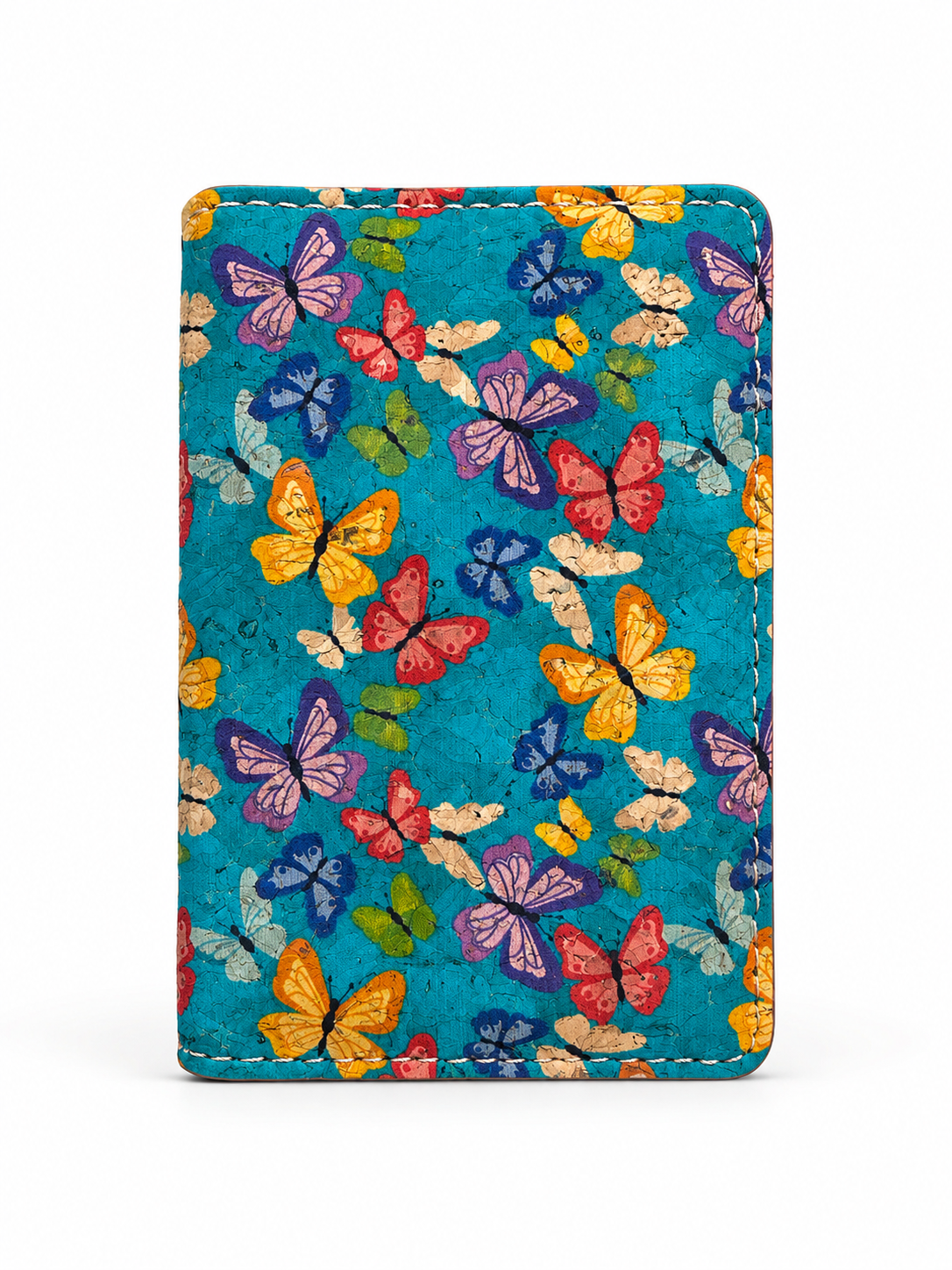 Butterfly Designer Magsafe Wallet 2 Pockets (Green)