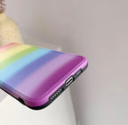 Rainbow Gradient Shaded Soft Case Mobile Case by CoverMeUp - Style 4