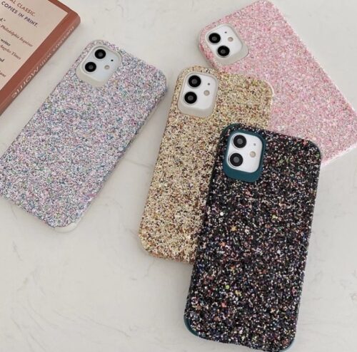 3D Glitter Soft Rubber Case Mobile Case by CoverMeUp