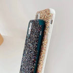 3D Glitter Soft Rubber Case Mobile Case by CoverMeUp - Style 4