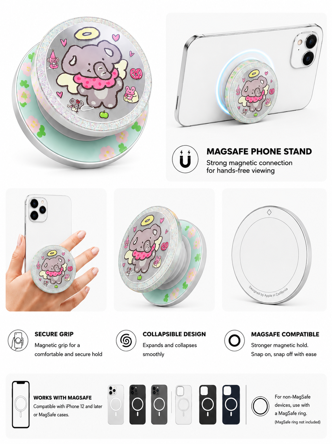 MagSafe Designer Pop Socket (Design 15)
