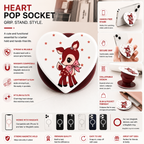 Heart Shape MagSafe Pop Socket (Heart 8)