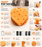 Heart Shape MagSafe Pop Socket (Heart 12)