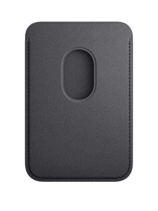 PU MagSafe Leather Wallet - Grey