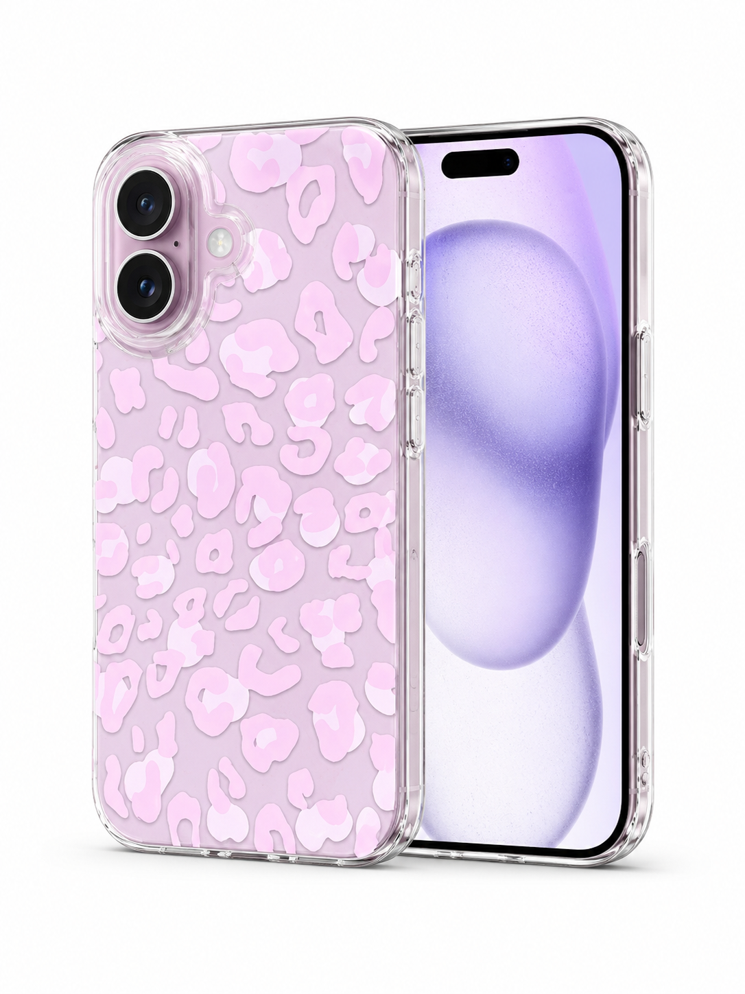 Leopard Pattern Case For iPhone17(Pink)
