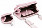 Women’s Cross Body Phone Holder Bags(Pink)
