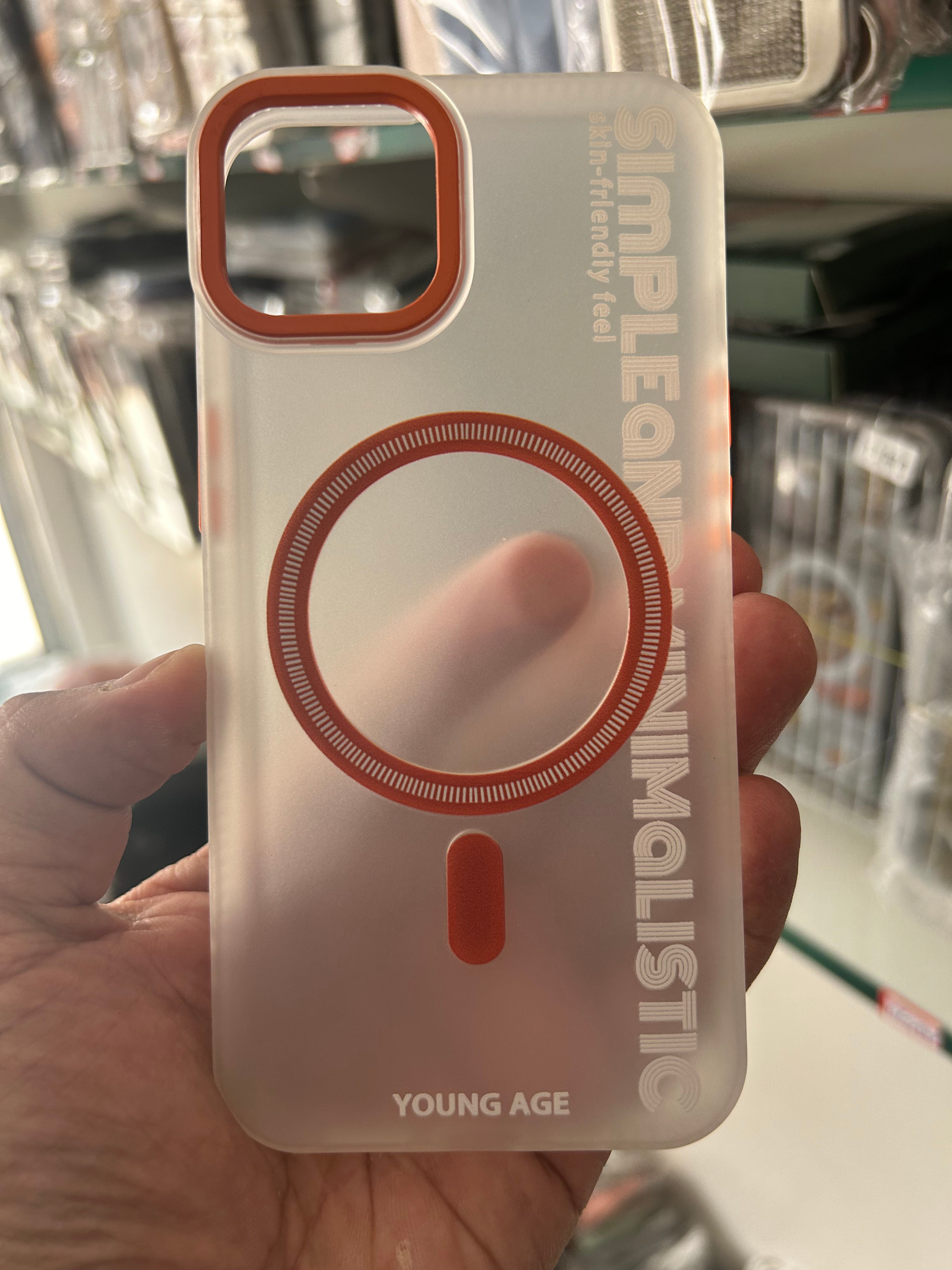 iPhone Young Age Mag Safe Case Orange