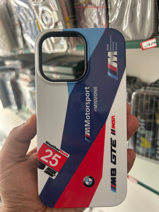 iPhone Case with metallic car logo