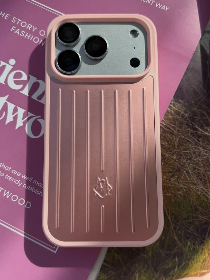Aluminium Phone Case For iPhone 17 pro Max(Pink)