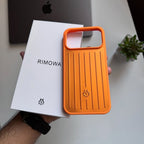 Aluminium Phone Case For iPhone 17 pro Max / 18 Pro Max (Orange)