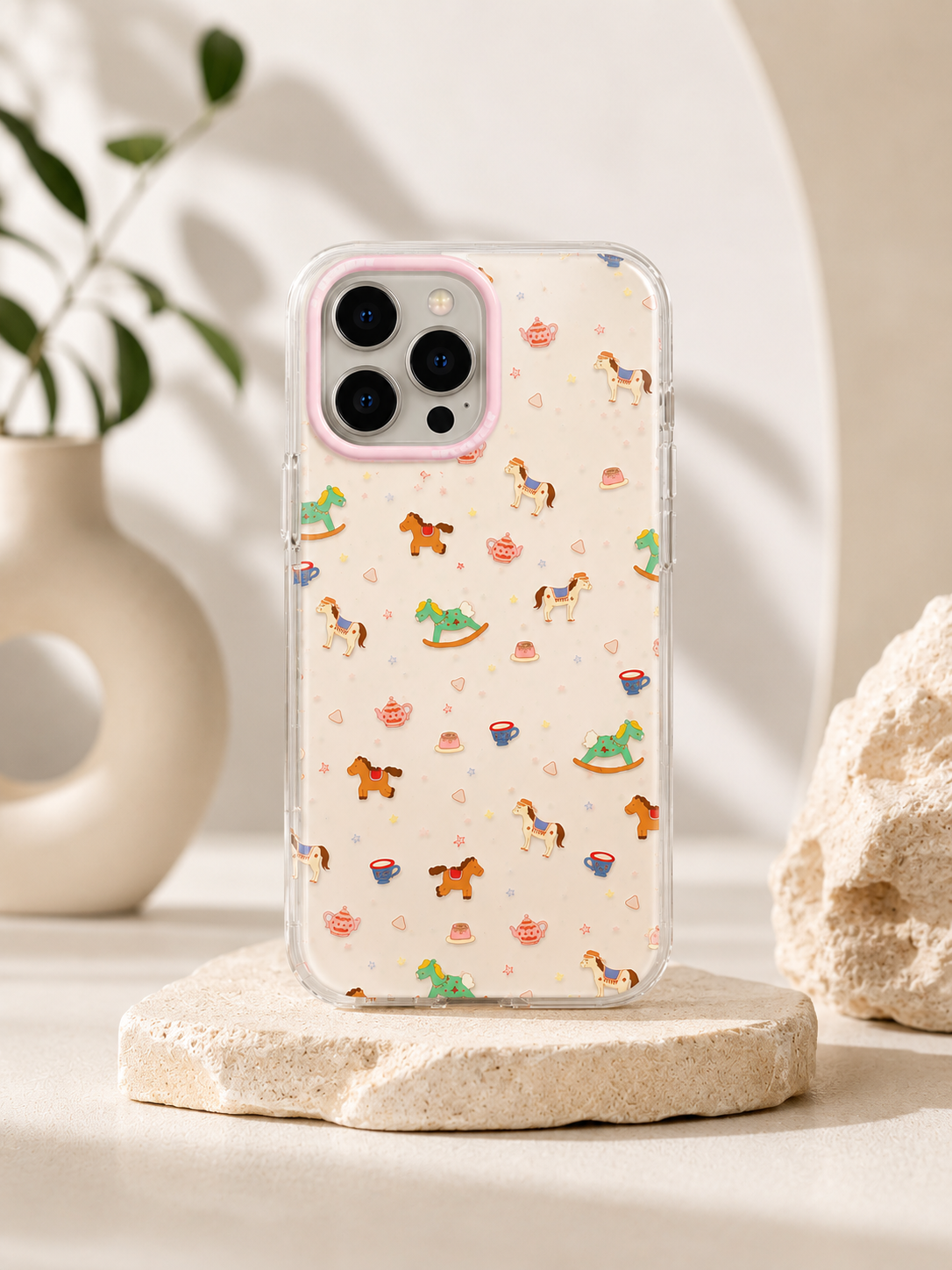 Cartoon Designer Matte Finish Case for iPhone 16 Pro