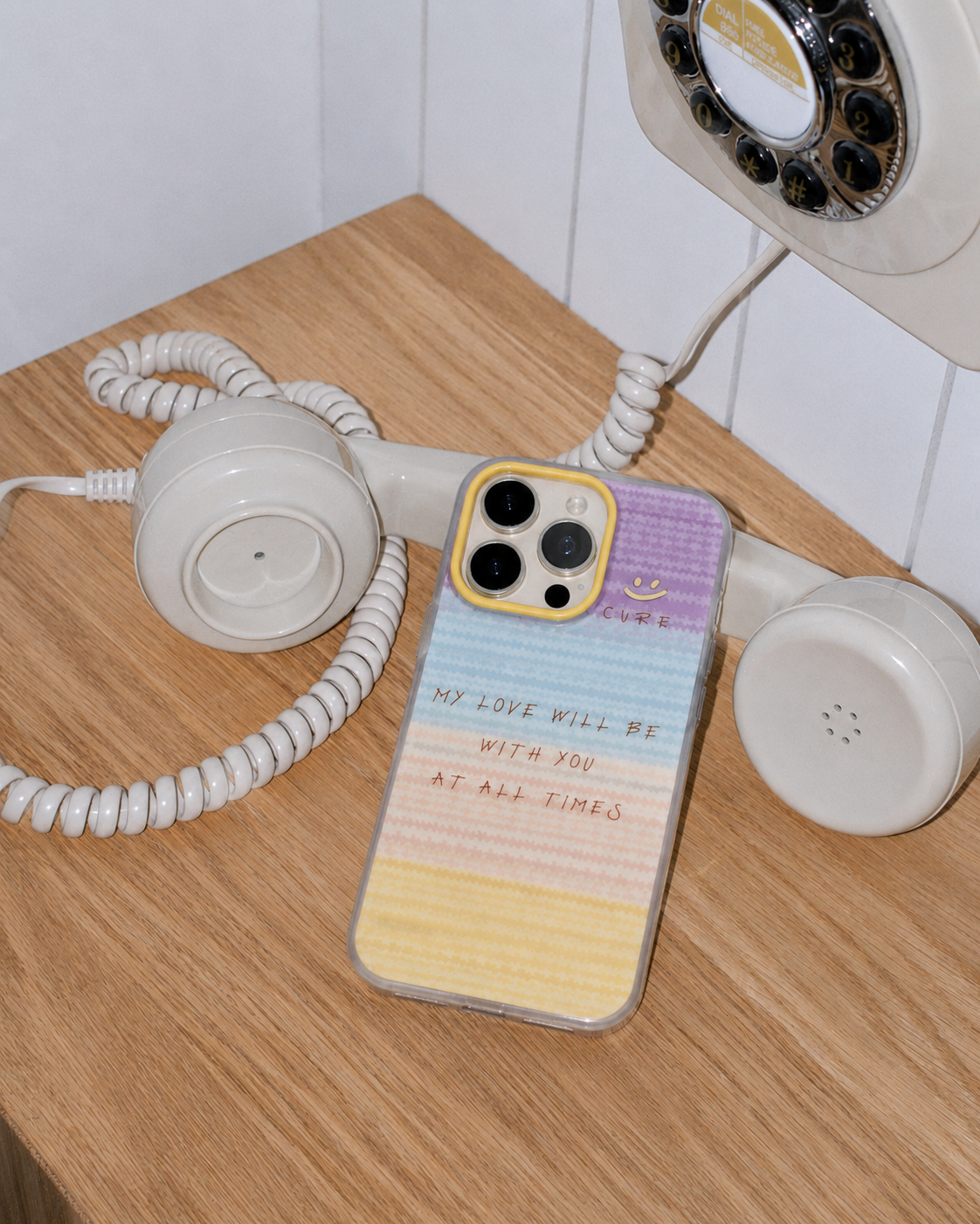 Cartoon Designer Matte Finish Case for iPhone 16 Pro(My Love)