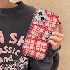 Cute Rainbow Lines iPhone Transparent Case