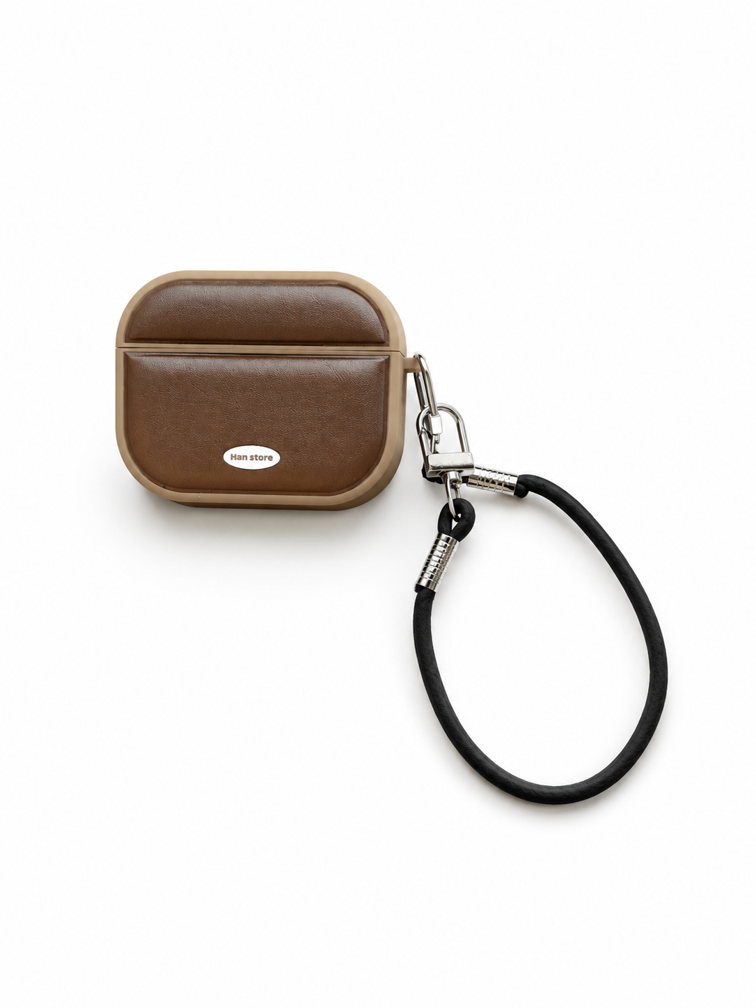 PU Leather AirPods Pro 3 Case(Brown)