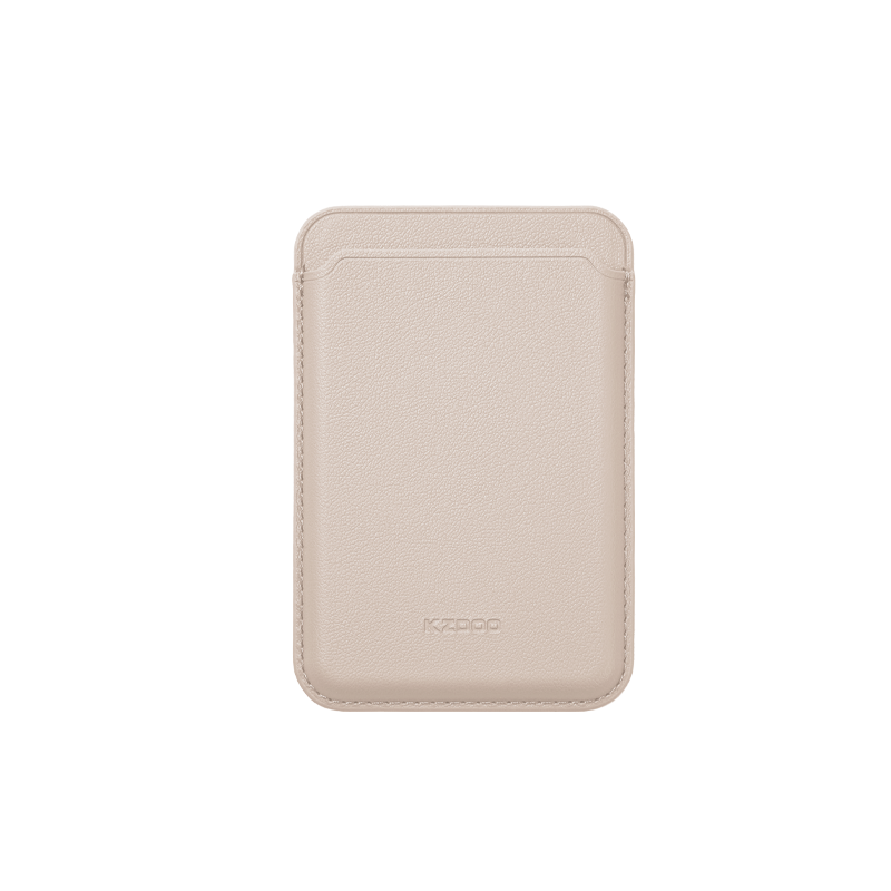 KZDOO Leather MagSafe Wallet(Beige)