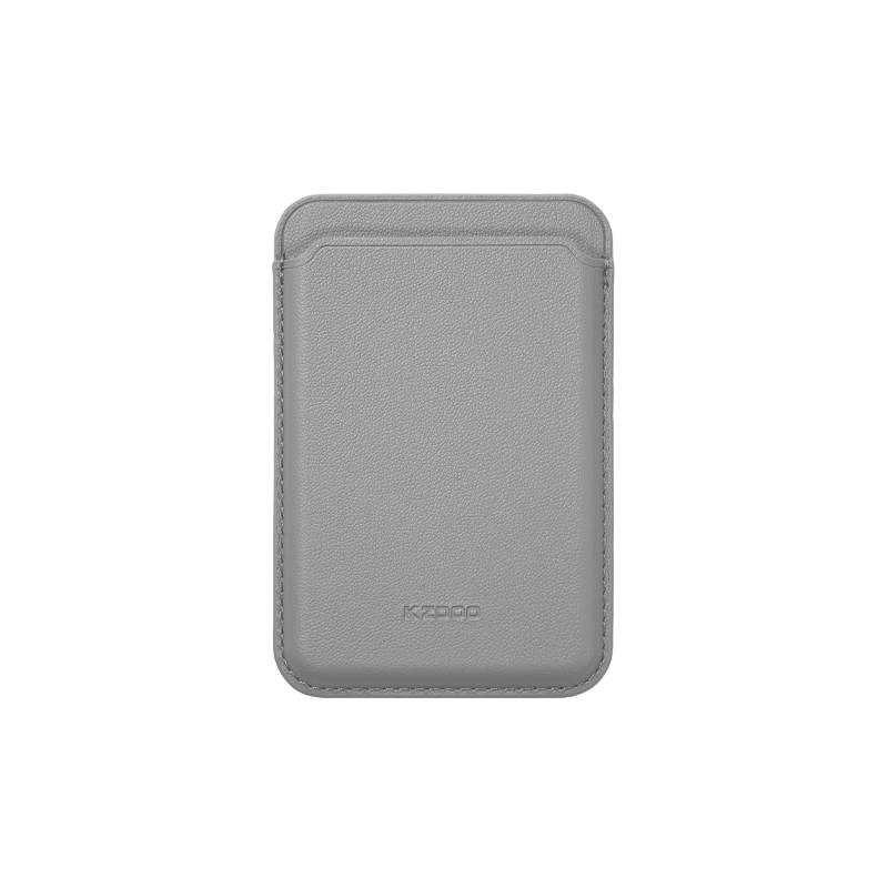 KZDOO Leather MagSafe Wallet(Titanium Grey)
