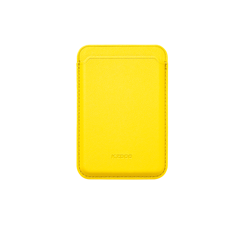 KZDOO Leather MagSafe Wallet(Yellow)