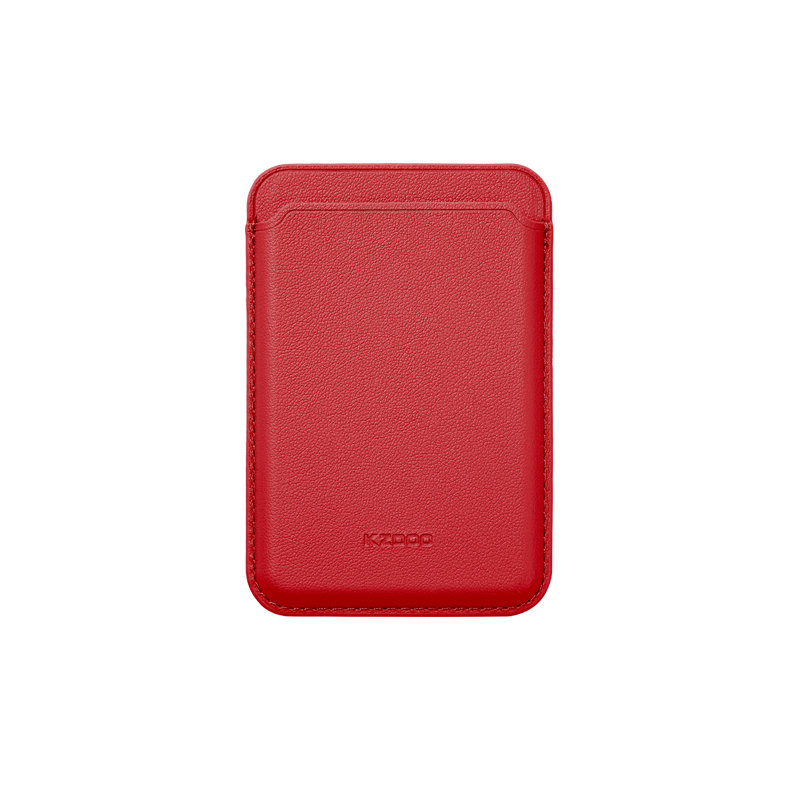 KZDOO Leather MagSafe Wallet(Red)