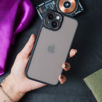 Protective Apple iPhone Back Cover - Luxury Matte Shockproof Armor Case for iPhone - Style 2