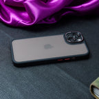 Protective Apple iPhone Back Cover - Luxury Matte Shockproof Armor Case for iPhone