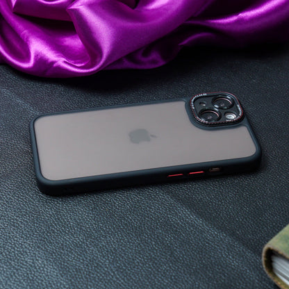 Luxury Matte Shockproof Armor Case for iPhone