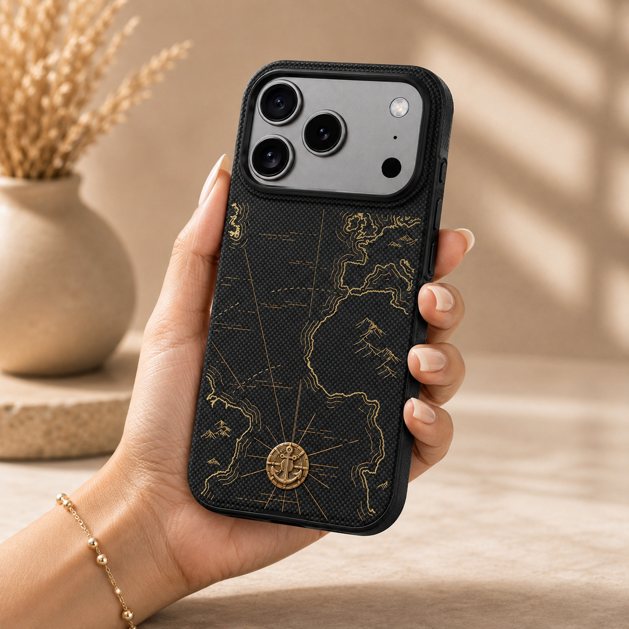 Benks ArmorEdge Case built with Kevlar® Case for iPhone 17 Pro Max (Black)