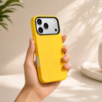 KZDOO MAG NOBLE PU Leather Case For iPhone 17 Pro Max (Yellow)